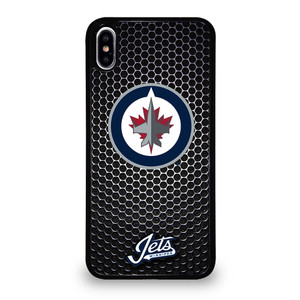 WINNIPEG JETS METAL iPhone XS Max Case Cover WINNIPEG JETS METAL iPhone XS Max Case Cover