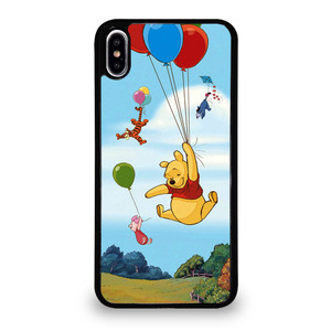 WINNIE THE POOH BALLOON iPhone XS Max Case Cover WINNIE THE POOH BALLOON iPhone XS Max Case Cover