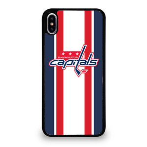 WASHINGTON CAPITALS STRIPE iPhone XS Max Case Cover WASHINGTON CAPITALS STRIPE iPhone XS Max Case Cover