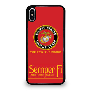 USMC MARINE SEMPER FI 2 iPhone XS Max Case Cover USMC MARINE SEMPER FI 2 iPhone XS Max Case Cover