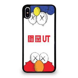 UNIQLO KAWS LOGO iPhone XS Max Case Cover UNIQLO KAWS LOGO iPhone XS Max Case Cover