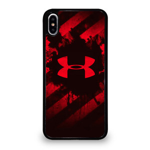 UNDER ARMOUR RED iPhone XS Max Case Cover UNDER ARMOUR RED iPhone XS Max Case Cover