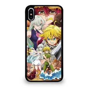THE SEVEN DEADLY SINS COLLAGE iPhone XS Max Case Cover THE SEVEN DEADLY SINS COLLAGE iPhone XS Max Case Cover
