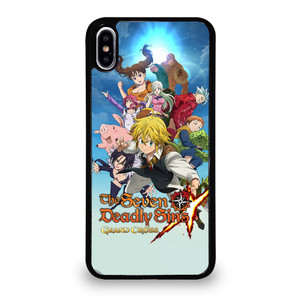 THE SEVEN DEADLY SINS CHARACTER iPhone XS Max Case Cover THE SEVEN DEADLY SINS CHARACTER iPhone XS Max Case Cover