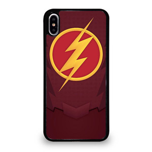 THE FLASH RED LOGO iPhone XS Max Case Cover