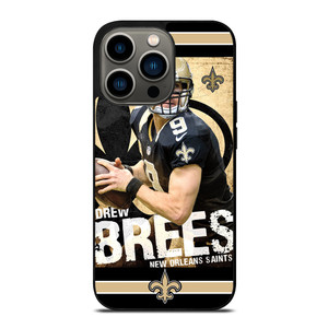 NEW ORLEANS SAINTS DREW BREES iPhone 13 Pro Case Cover