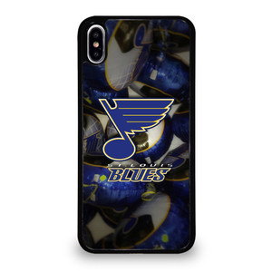 ST LOUIS BLUES LOGO 3 iPhone XS Max Case Cover