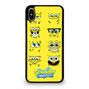 SPONGEBOB SQUAREPANTS FACE iPhone XS Max Case Cover