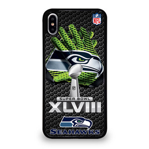 SEATTLE SEAHAWKS SUPER BOWL 48 iPhone XS Max Case Cover SEATTLE SEAHAWKS SUPER BOWL 48 iPhone XS Max Case Cover