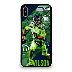RUSSELL WILSON SEAHAWKS iPhone XS Max Case Cover