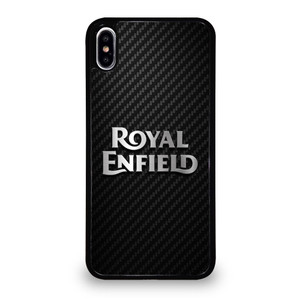 ROYAL ENFIELD CARBON LOGO iPhone XS Max Case Cover
