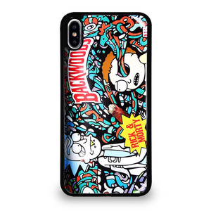 RICK AND MORTY BACKWOODS iPhone XS Max Case Cover RICK AND MORTY BACKWOODS iPhone XS Max Case Cover