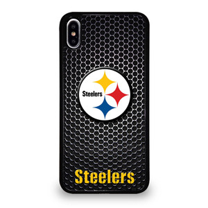 PITTSBURGH STEELERS METAL iPhone XS Max Case Cover PITTSBURGH STEELERS METAL iPhone XS Max Case Cover