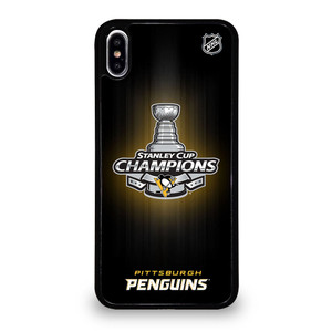 PITTSBURGH PENGUINS STANLEY CHAMPIONS iPhone XS Max Case Cover