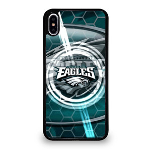 PHILADELPHIA EAGLES HEXAGON iPhone XS Max Case Cover PHILADELPHIA EAGLES HEXAGON iPhone XS Max Case Cover