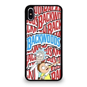 ONLY BACKWOODS RICK AND MORTY iPhone XS Max Case Cover ONLY BACKWOODS RICK AND MORTY iPhone XS Max Case Cover