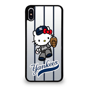 NEW YORK YANKEES HELLO KITTY 3 iPhone XS Max Case Cover NEW YORK YANKEES HELLO KITTY 3 iPhone XS Max Case Cover