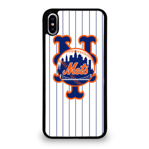 NEW YORK METS STRIPE iPhone XS Max Case Cover