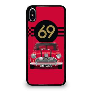 MINI COOPER RED 69 iPhone XS Max Case Cover MINI COOPER RED 69 iPhone XS Max Case Cover