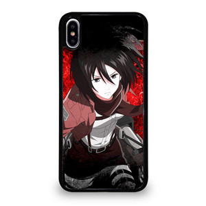 MIKASA ACKERMAN ATTACK ON TITAN 2 iPhone XS Max Case Cover