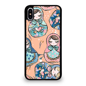 MATRYOSHKA NESTING DOLLS RUSSIAN ART 2 iPhone XS Max Case Cover