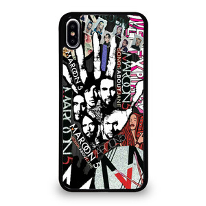 MAROON 5 COLLAGE iPhone XS Max Case Cover