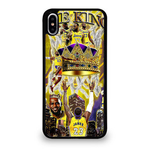 LEBRON JAMES THE KING iPhone XS Max Case Cover