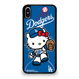 LA DODGERS HELLO KITTY 1 iPhone XS Max Case Cover