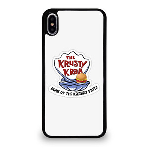 KRUSTY KRAB SPONGEBOB LOGO iPhone XS Max Case Cover
