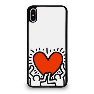 KEITH HARING LOVE 1 iPhone XS Max Case Cover