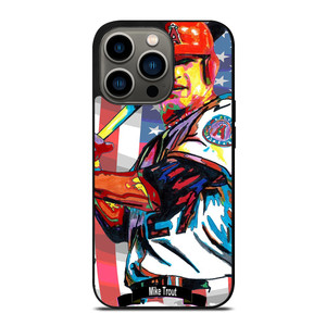 MIKE TROUT LOS ANGELES ANGELS BASEBALL iPhone 13 Pro Case Cover MIKE TROUT LOS ANGELES ANGELS BASEBALL iPhone 13 Pro Case Cover