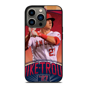 MIKE TROUT LOS ANGELES ANGELS 27 iPhone 13 Pro Case Cover MIKE TROUT LOS ANGELES ANGELS 27 iPhone 13 Pro Case Cover