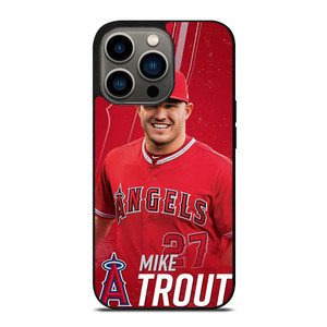 MIKE TROUT 27 LOS ANGELES ANGELS iPhone 13 Pro Case Cover MIKE TROUT 27 LOS ANGELES ANGELS iPhone 13 Pro Case Cover