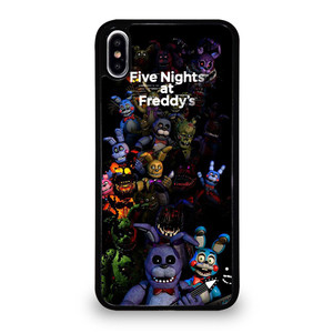 FIVE NIGHTS AT FREDDY'S ALL CHARACTERS iPhone XS Max Case Cover