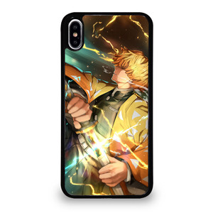 DEMON SLAYER ZENITSU LIGHTNING iPhone XS Max Case Cover DEMON SLAYER ZENITSU LIGHTNING iPhone XS Max Case Cover