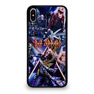 DEF LEPPARD ROCK BAND iPhone XS Max Case Cover DEF LEPPARD ROCK BAND iPhone XS Max Case Cover