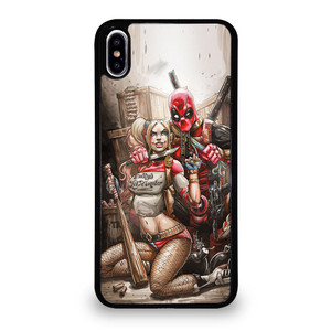 DEADPOOL HARLEY QUINN 2 iPhone XS Max Case Cover DEADPOOL HARLEY QUINN 2 iPhone XS Max Case Cover