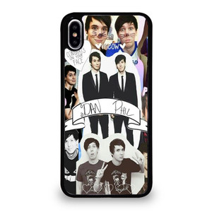 DAN AND PHIL COLLAGE iPhone XS Max Case Cover DAN AND PHIL COLLAGE iPhone XS Max Case Cover