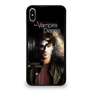 DAMON SALVATORE THE VAMPIRE iPhone XS Max Case Cover DAMON SALVATORE THE VAMPIRE iPhone XS Max Case Cover