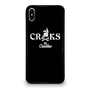 CROOKS AND CASTLES SKULL iPhone XS Max Case Cover CROOKS AND CASTLES SKULL iPhone XS Max Case Cover