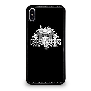 CROOKS AND CASTLES LOGO iPhone XS Max Case Cover CROOKS AND CASTLES LOGO iPhone XS Max Case Cover