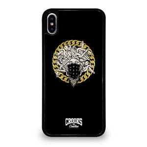 CROOKS AND CASTLES CAVE iPhone XS Max Case Cover CROOKS AND CASTLES CAVE iPhone XS Max Case Cover