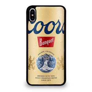 COORS BANQUET BEER iPhone XS Max Case Cover COORS BANQUET BEER iPhone XS Max Case Cover