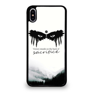 COMMANDER LEXA THE 100 EYES iPhone XS Max Case Cover COMMANDER LEXA THE 100 EYES iPhone XS Max Case Cover