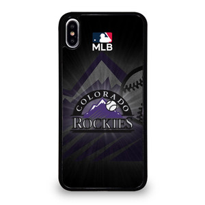 COLORADO ROCKIES BASEBALL LOGO iPhone XS Max Case Cover COLORADO ROCKIES BASEBALL LOGO iPhone XS Max Case Cover
