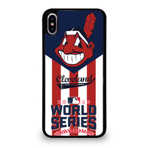 CLEVELAND INDIANS CHAMP iPhone XS Max Case Cover CLEVELAND INDIANS CHAMP iPhone XS Max Case Cover
