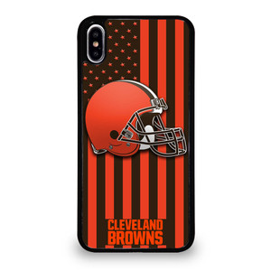 CLEVELAND BROWNS AMERICAN iPhone XS Max Case Cover CLEVELAND BROWNS AMERICAN iPhone XS Max Case Cover