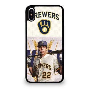 CHRISTIAN YELICH MILWAUKEE BREWERS 1 iPhone XS Max Case Cover CHRISTIAN YELICH MILWAUKEE BREWERS 1 iPhone XS Max Case Cover