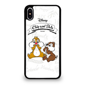 CHIP AND DALE CARTOON DISNEY iPhone XS Max Case Cover CHIP AND DALE CARTOON DISNEY iPhone XS Max Case Cover