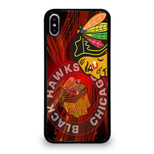 CHICAGO BLACKHAWKS iPhone XS Max Case Cover CHICAGO BLACKHAWKS iPhone XS Max Case Cover